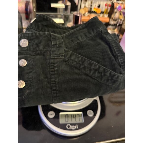 Joie Black Corduroy Utility Cargo Pants 100% Cotton Size 6 - Picture 15 of 15